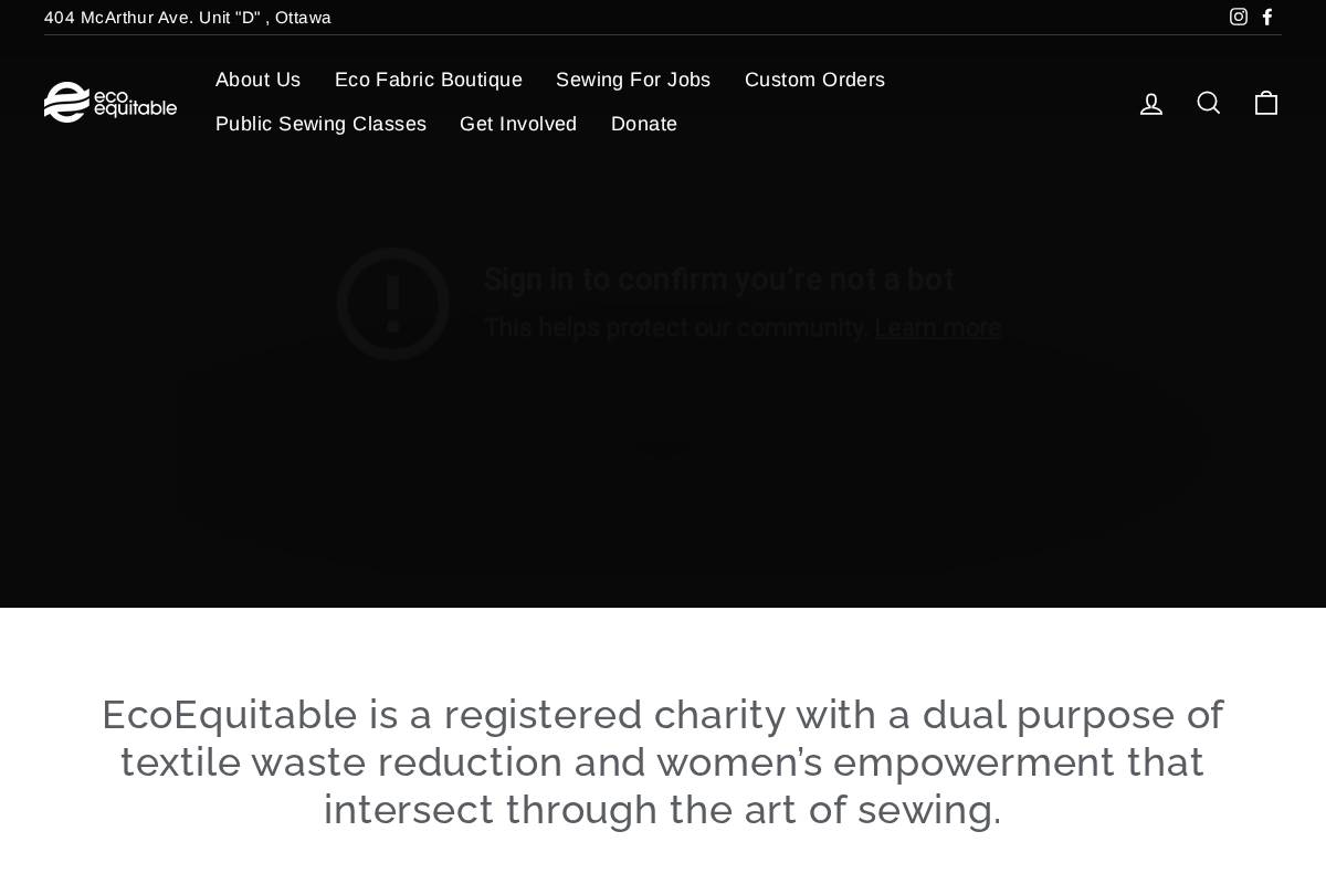 ecoequitable.ca homepage screenshot