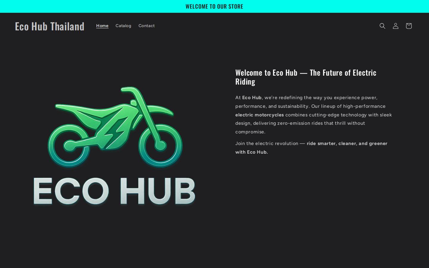 ecohubthailand.com homepage screenshot