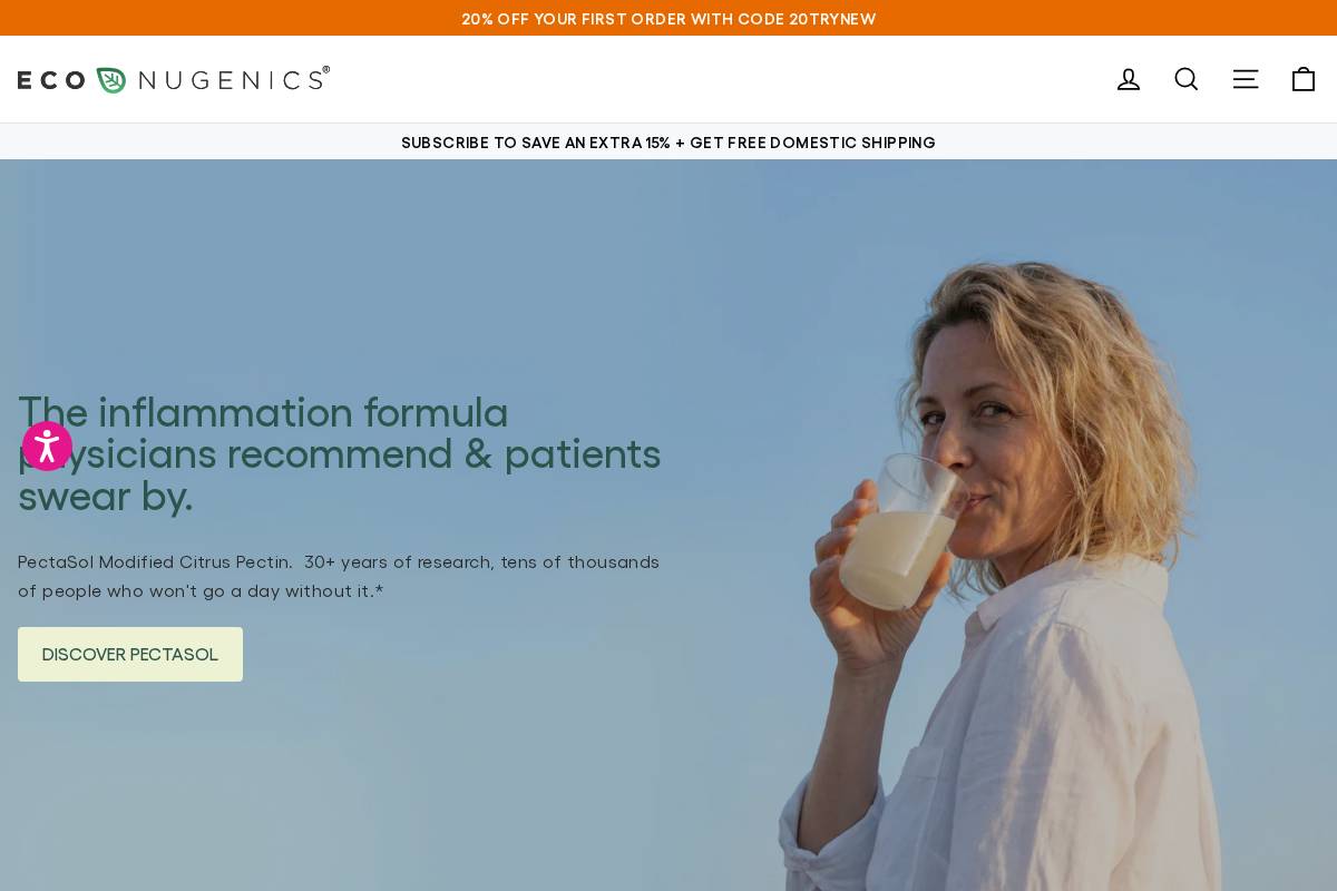 econugenics.com homepage screenshot