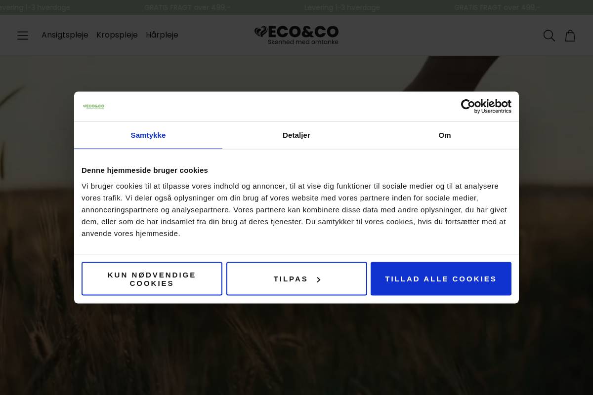 ECO&CO homepage screenshot
