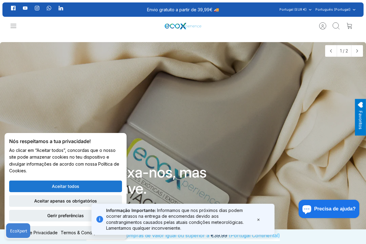 ecox.pt homepage screenshot