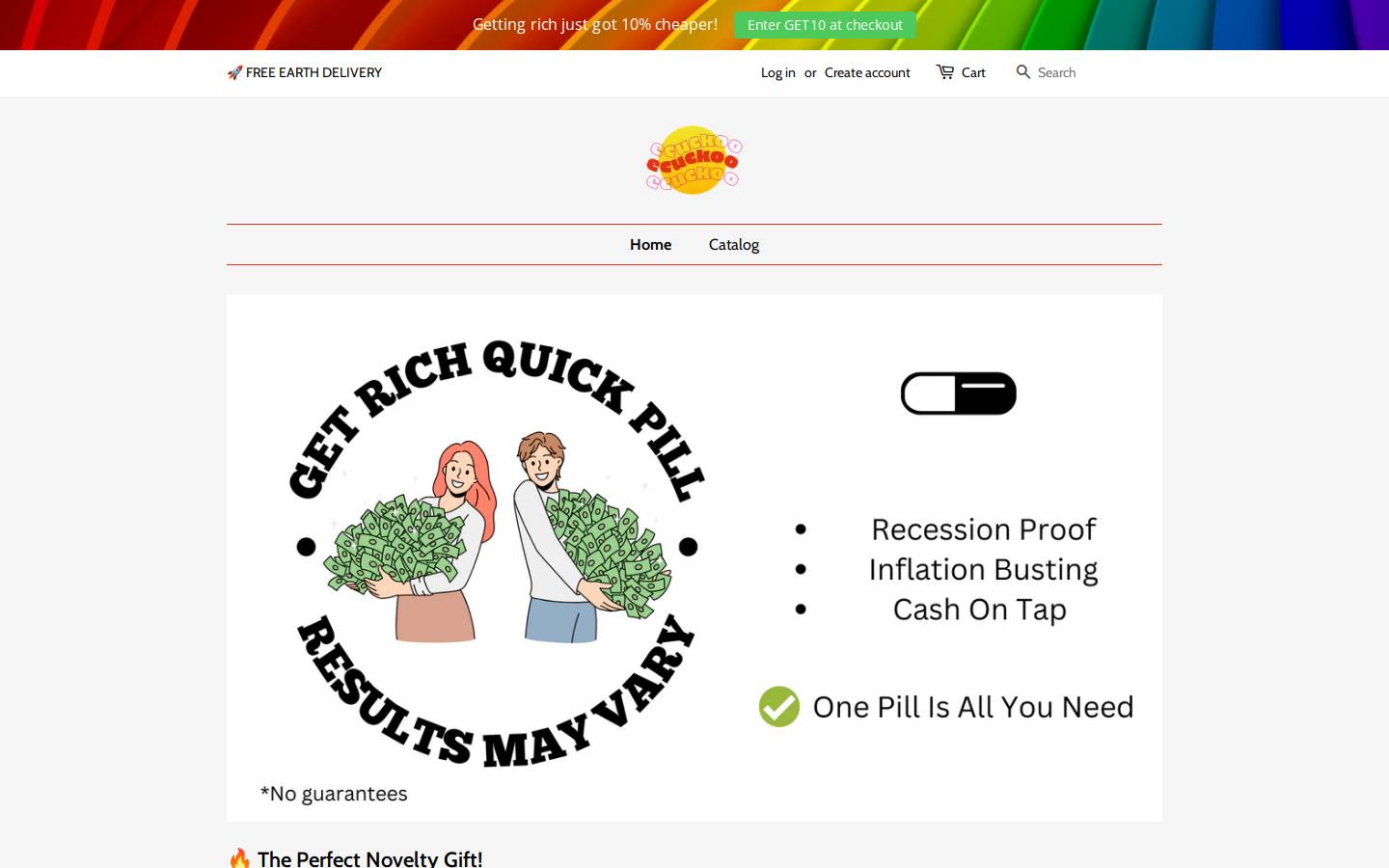 ecuckoo.com homepage screenshot