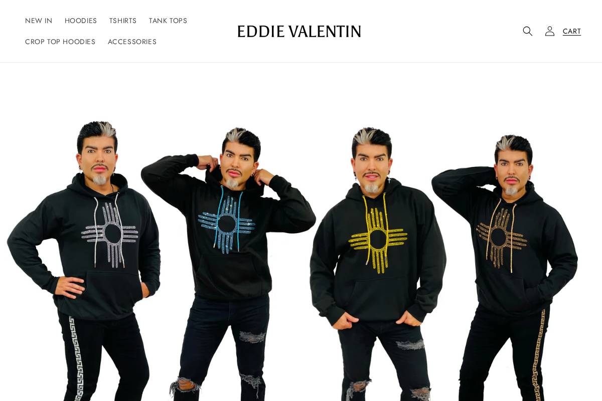 eddievalentin.com homepage screenshot