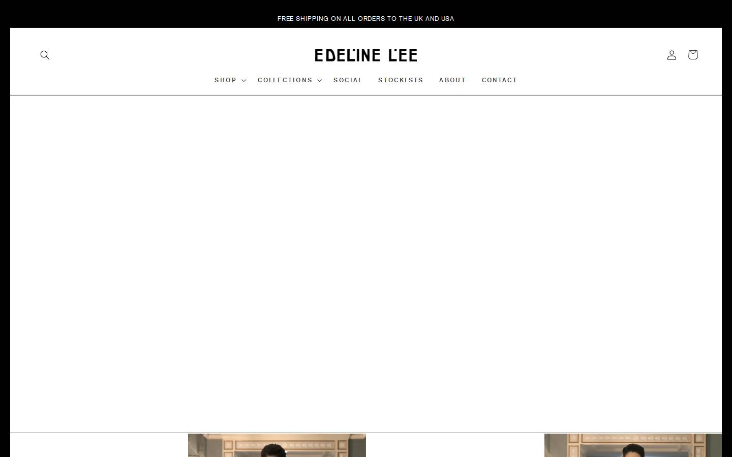 edelinelee.com homepage screenshot