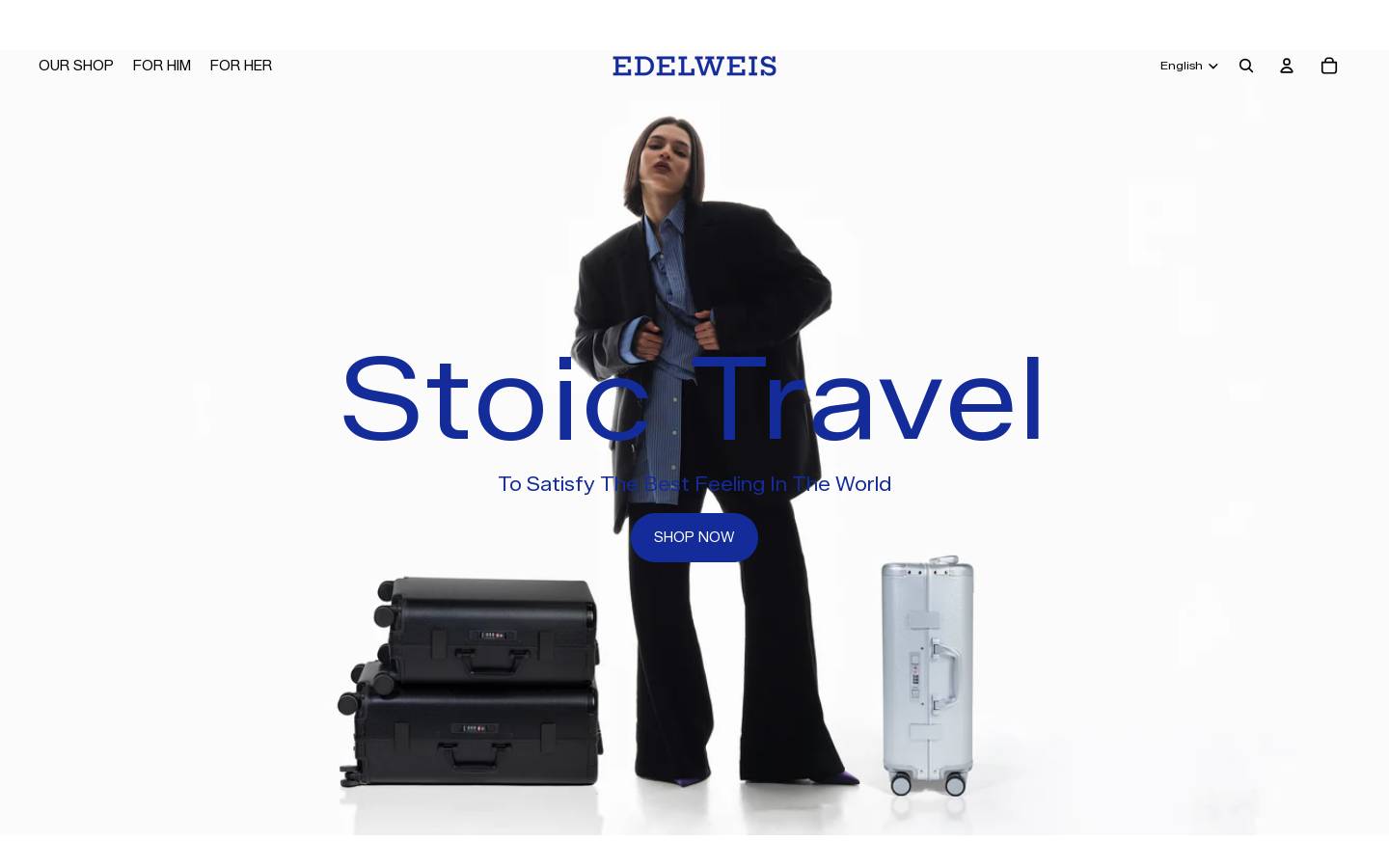 edelweis.co homepage screenshot