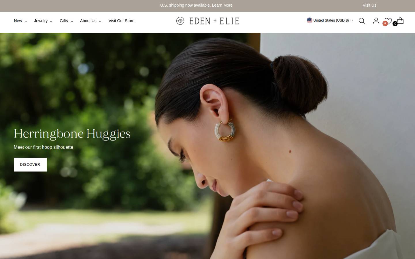 edenandelie.co homepage screenshot