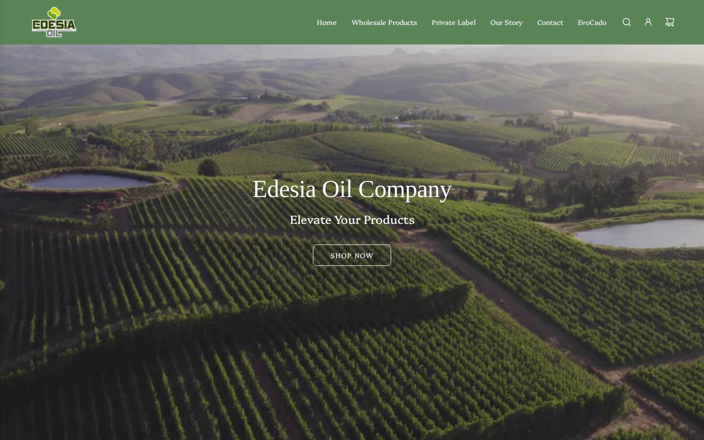 edesiaoilpackers.com homepage screenshot