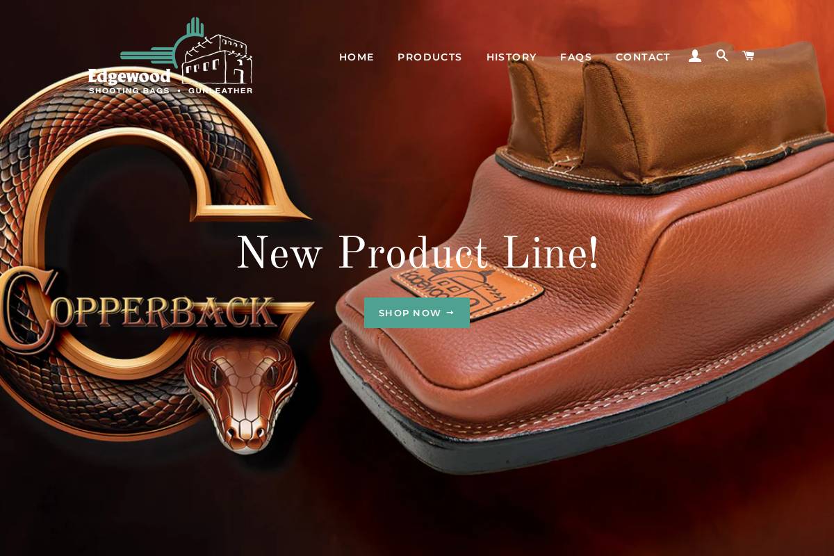 edgebag.com homepage screenshot