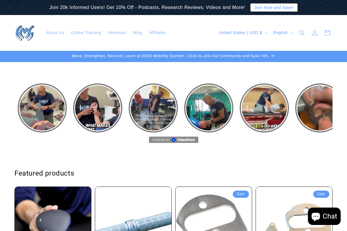 edgemobilitysystem.com homepage screenshot