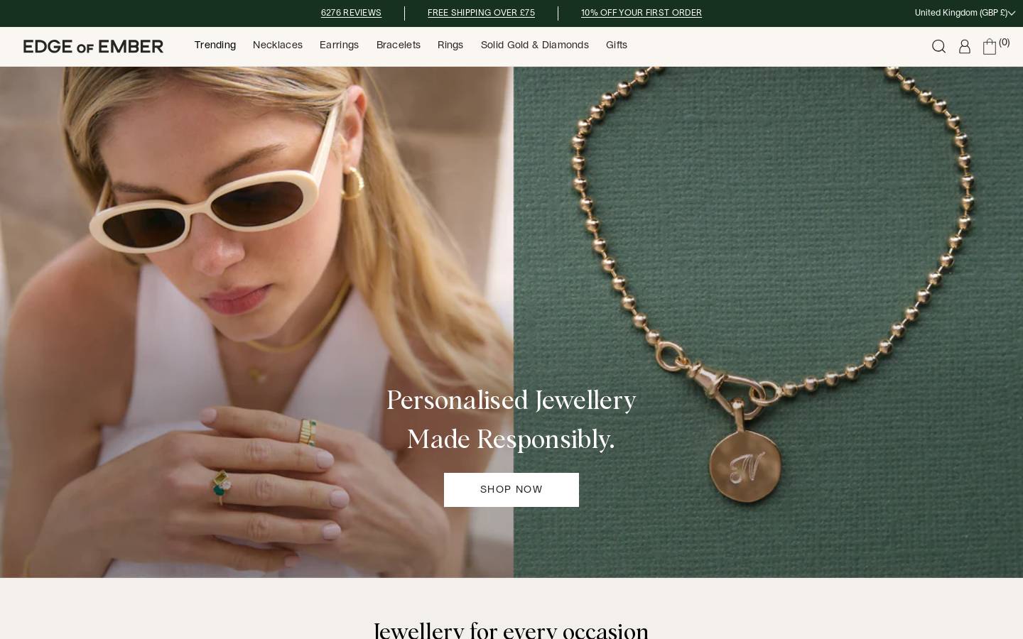 Edge of Ember  homepage screenshot