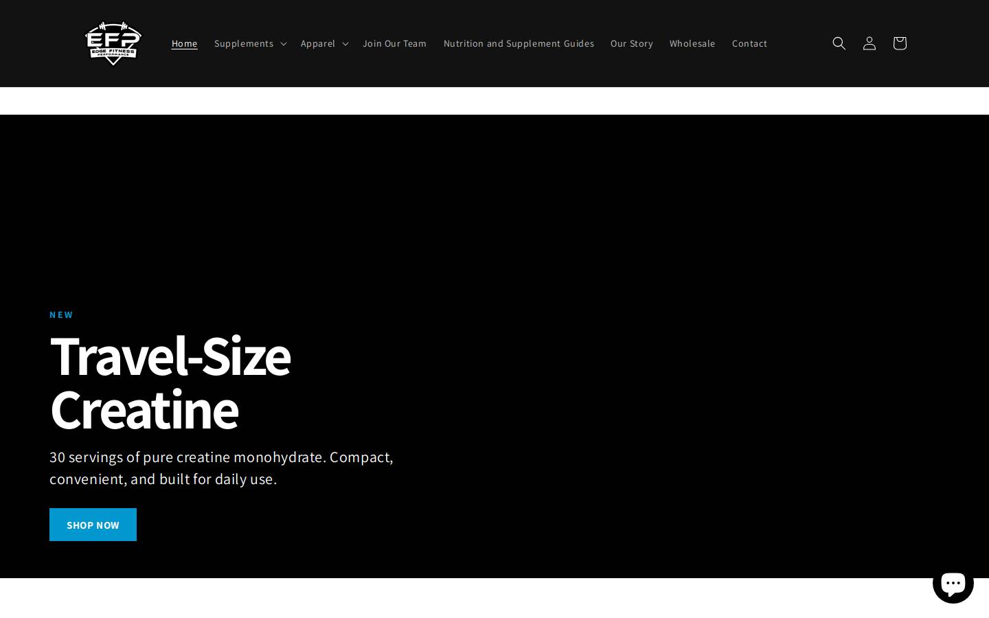 edgepreworkout.com homepage screenshot