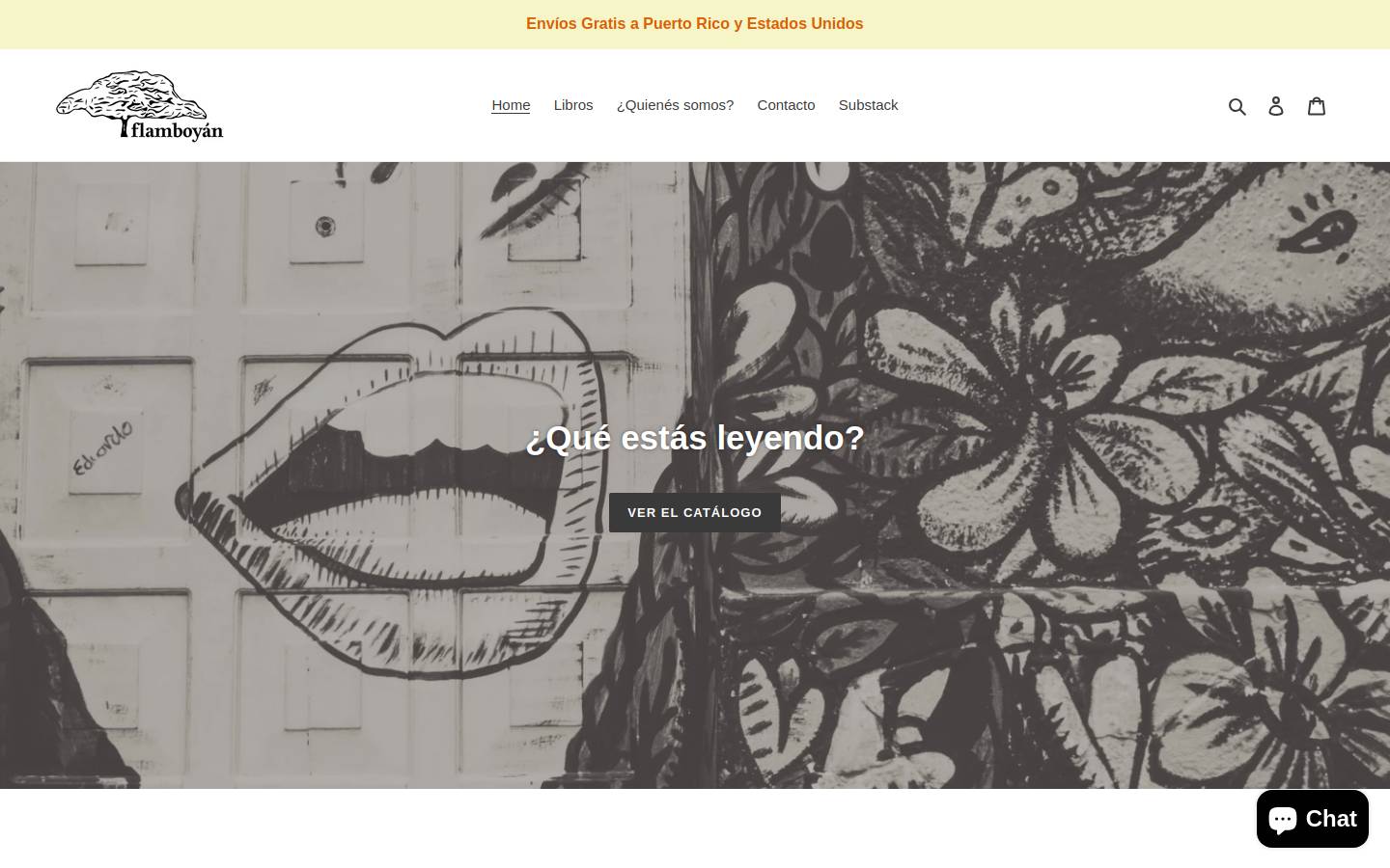 edicionesdelflamboyan.com homepage screenshot