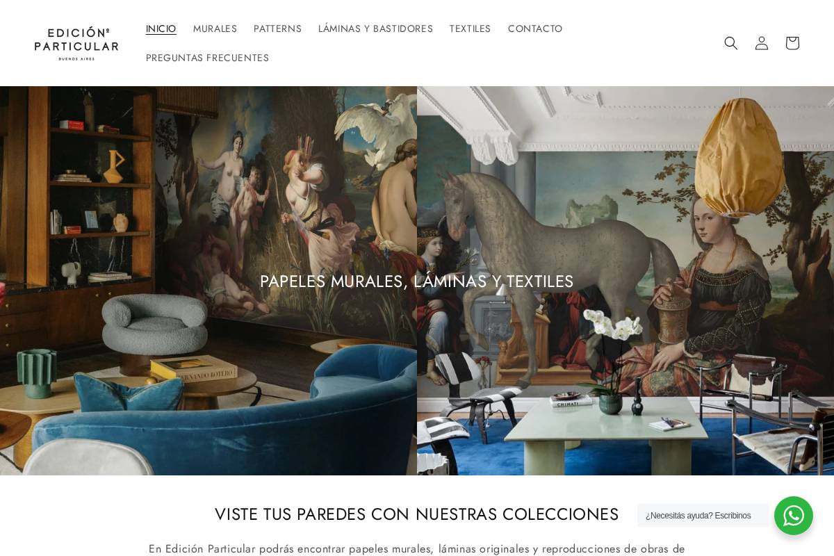 edicionparticular.com homepage screenshot