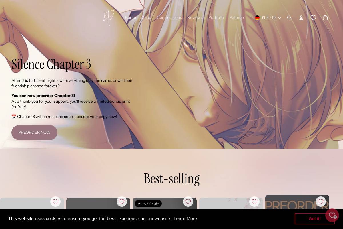 edillustration.de homepage screenshot