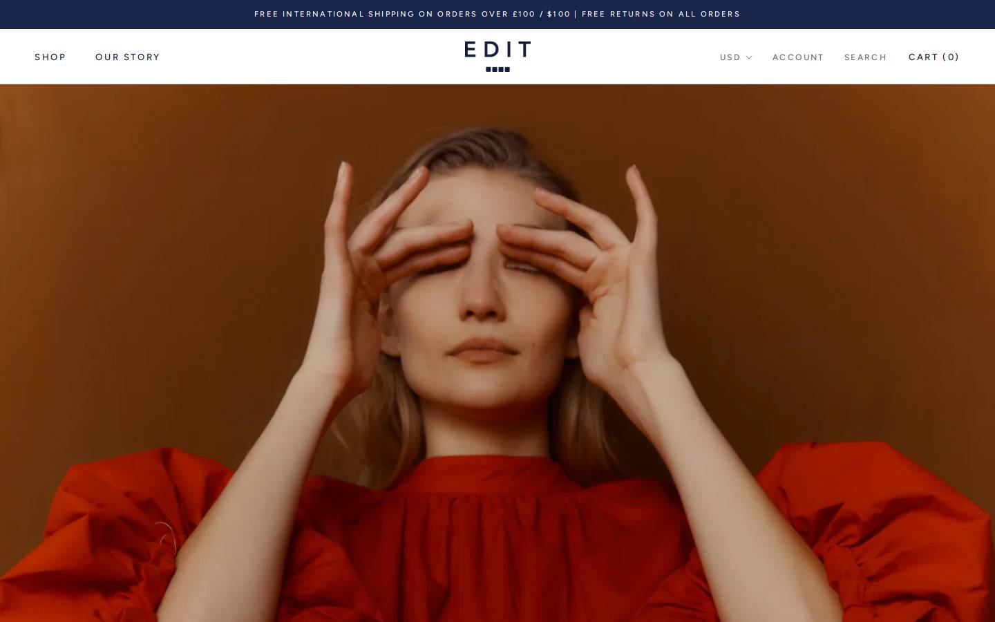 edit-thebrand.com homepage screenshot