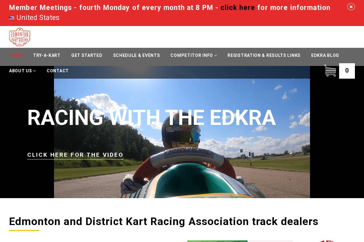 edkra.ca homepage screenshot