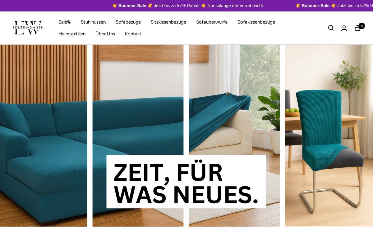 edlerwohnen.de homepage screenshot