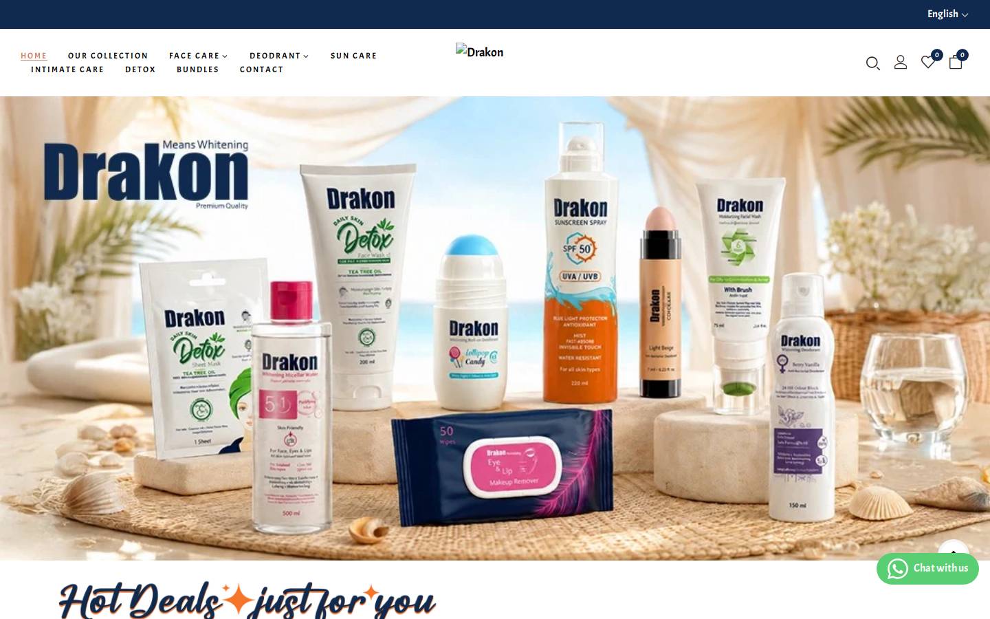 edrakon.com homepage screenshot