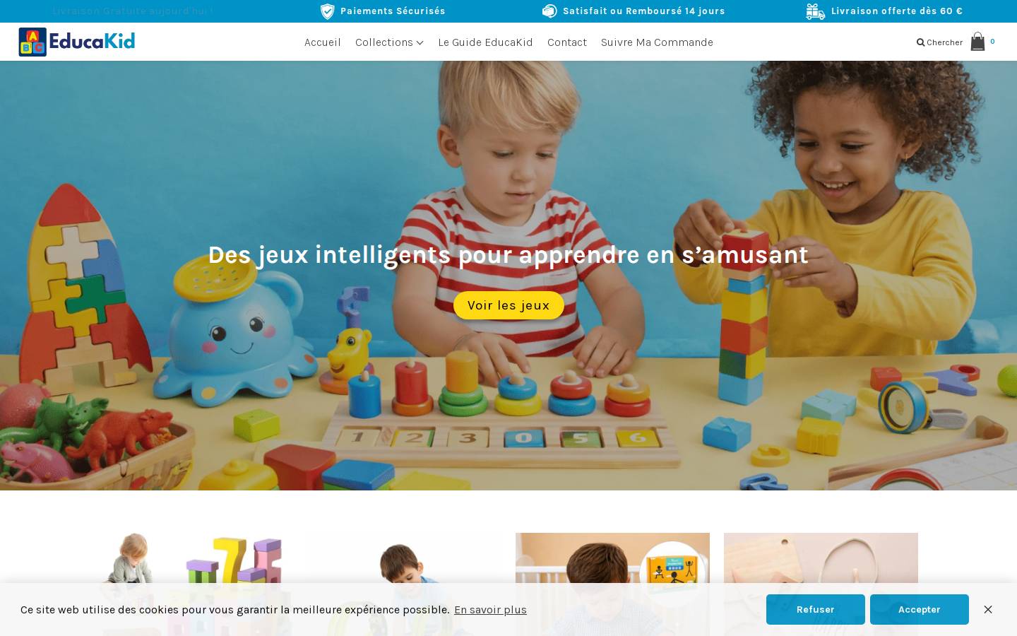 educakid.com homepage screenshot