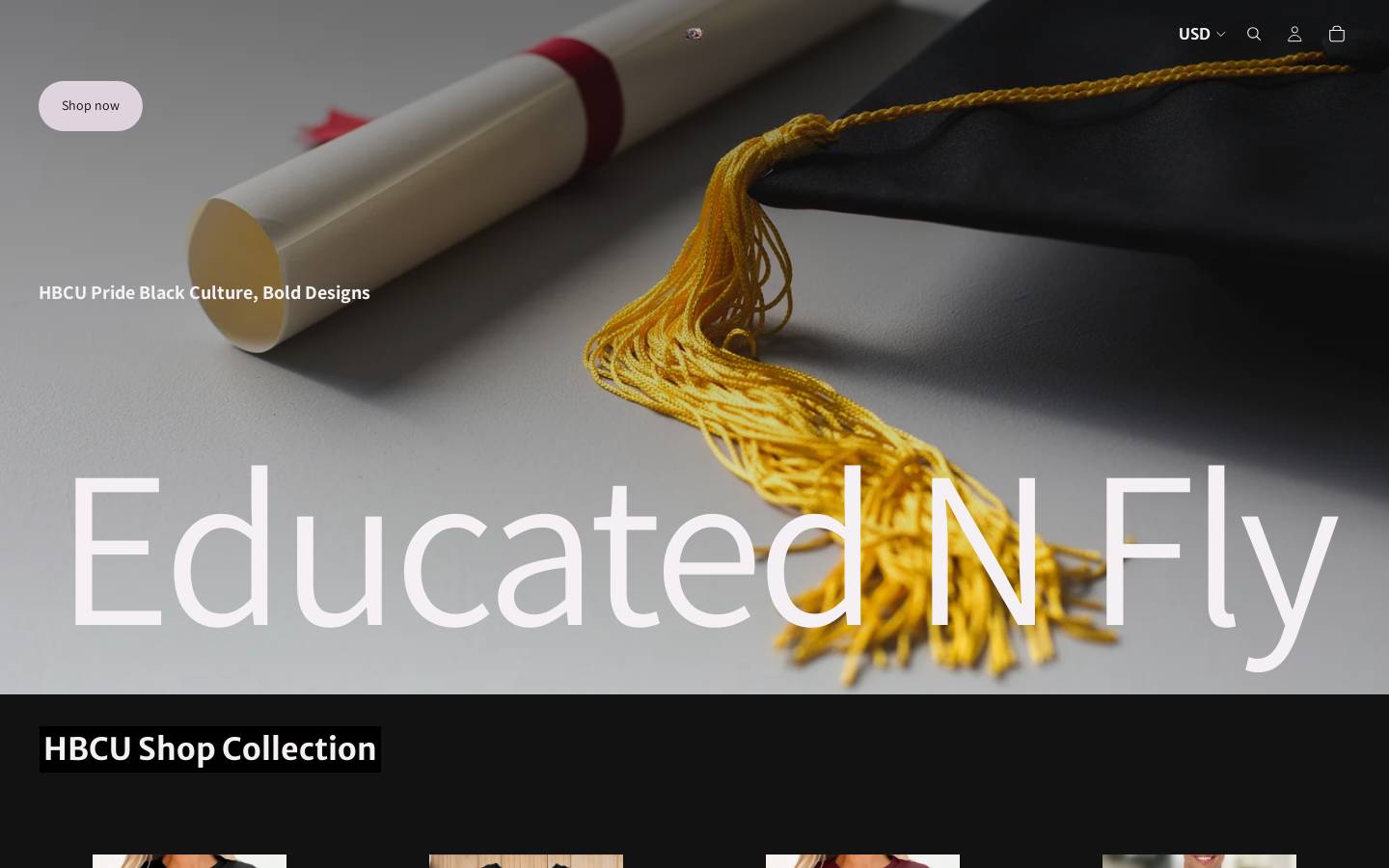 educatednfly.com homepage screenshot
