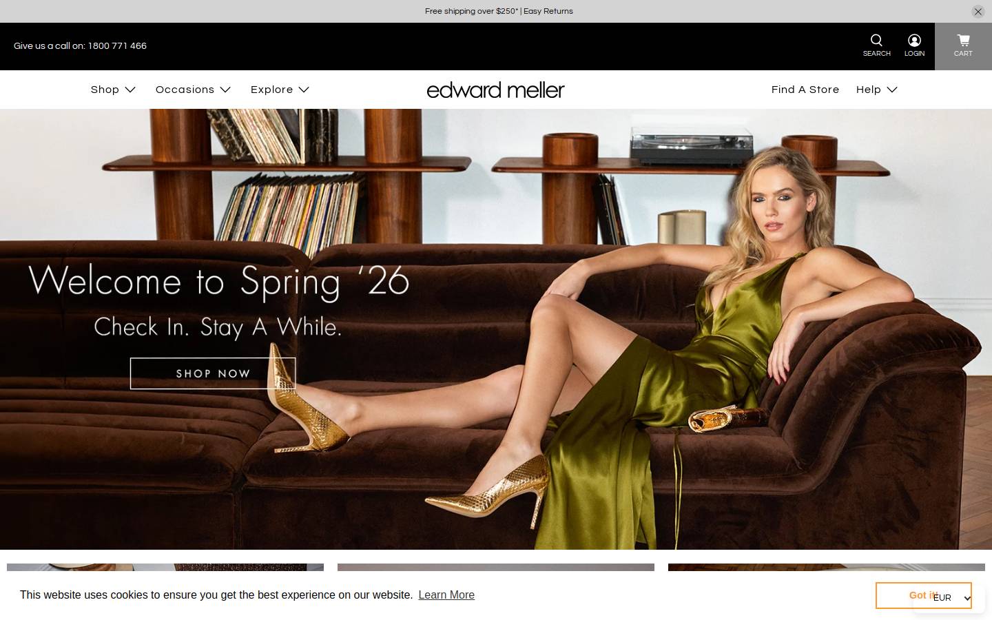edwardmeller.com.au homepage screenshot