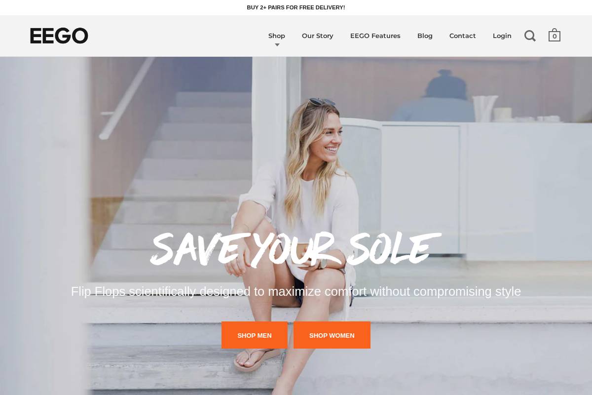 eegolife.com homepage screenshot