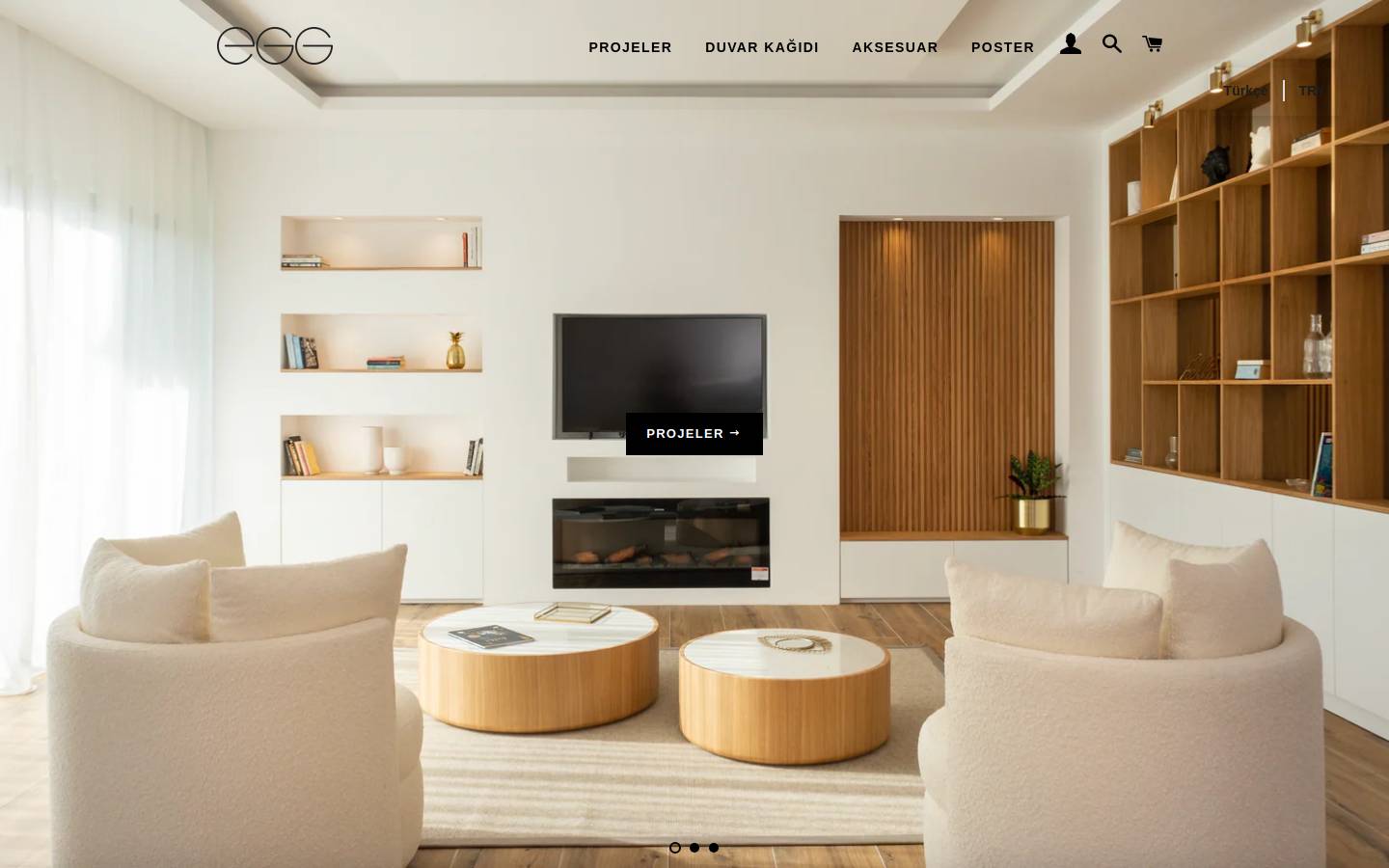egg-project.com homepage screenshot