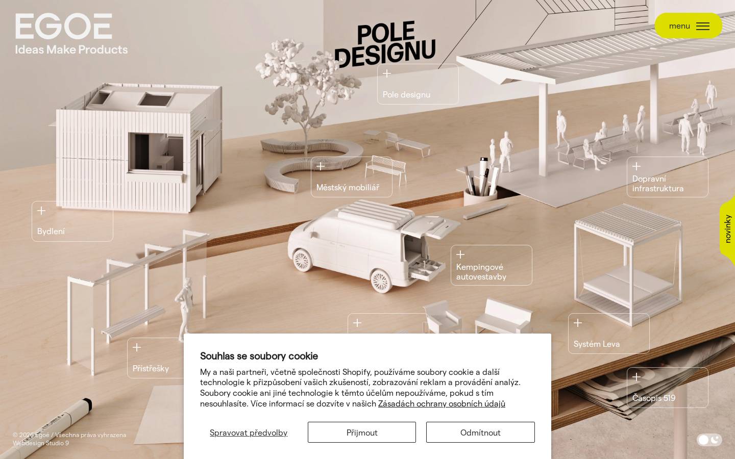egoe.eu homepage screenshot