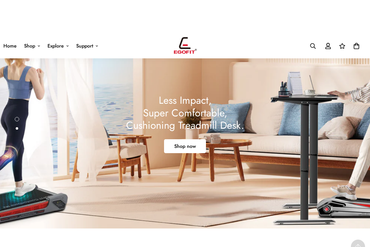 egofitwalker.com homepage screenshot