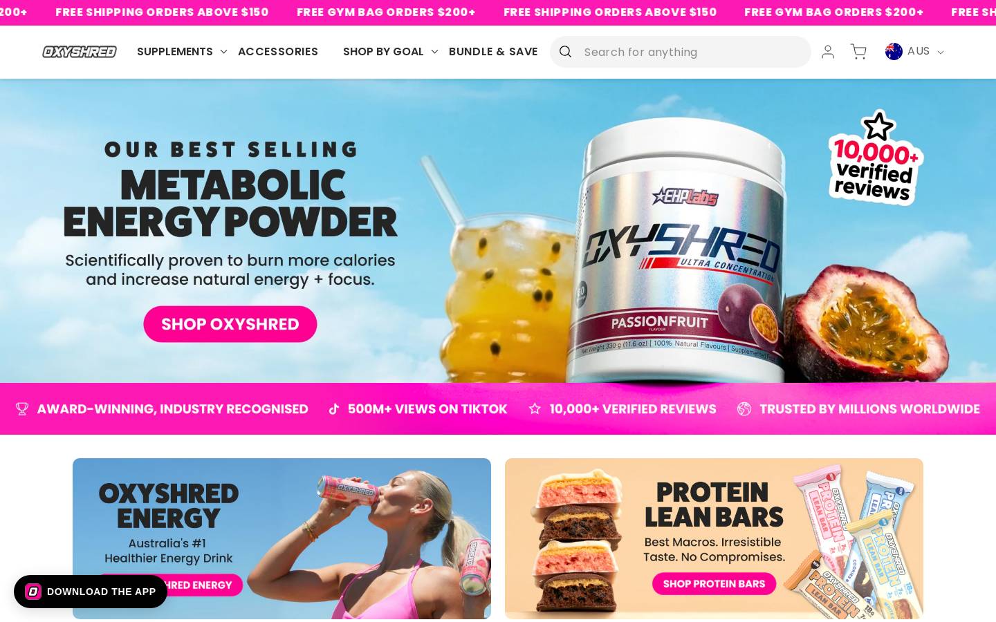 EHPlabs homepage screenshot