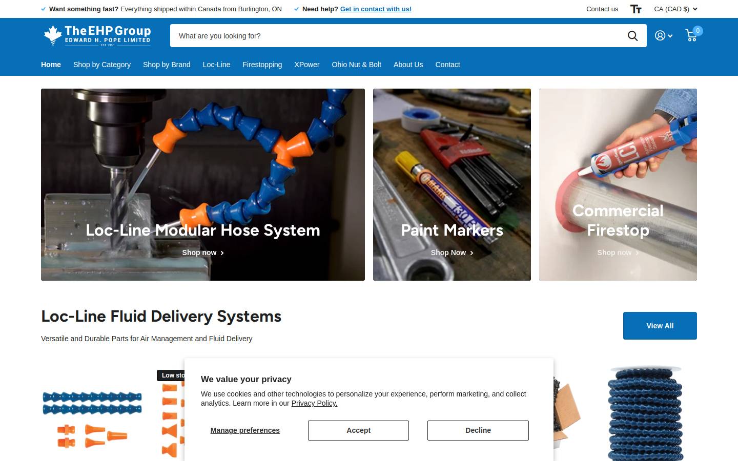 ehpope.com homepage screenshot