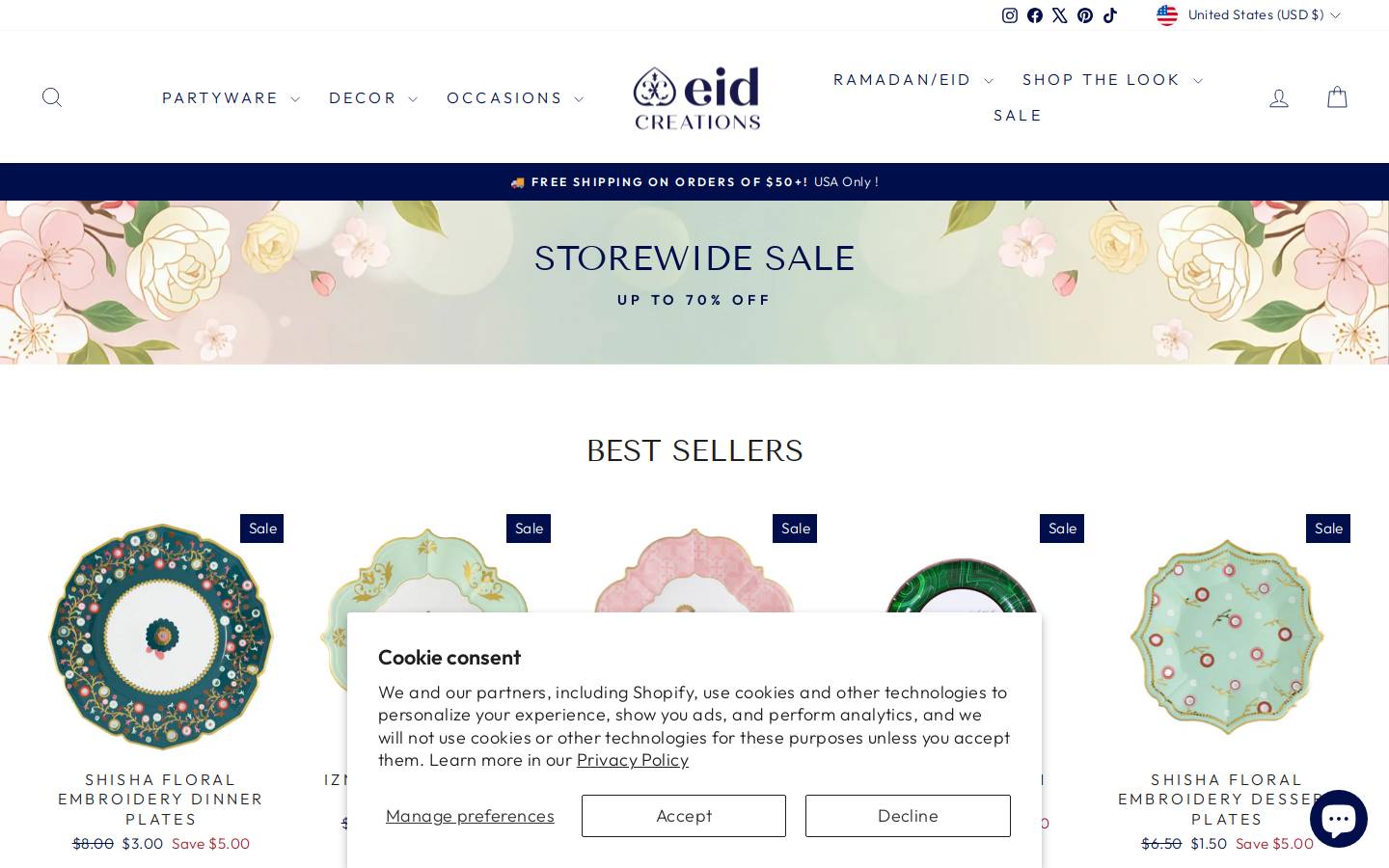 eidcreations.com homepage screenshot