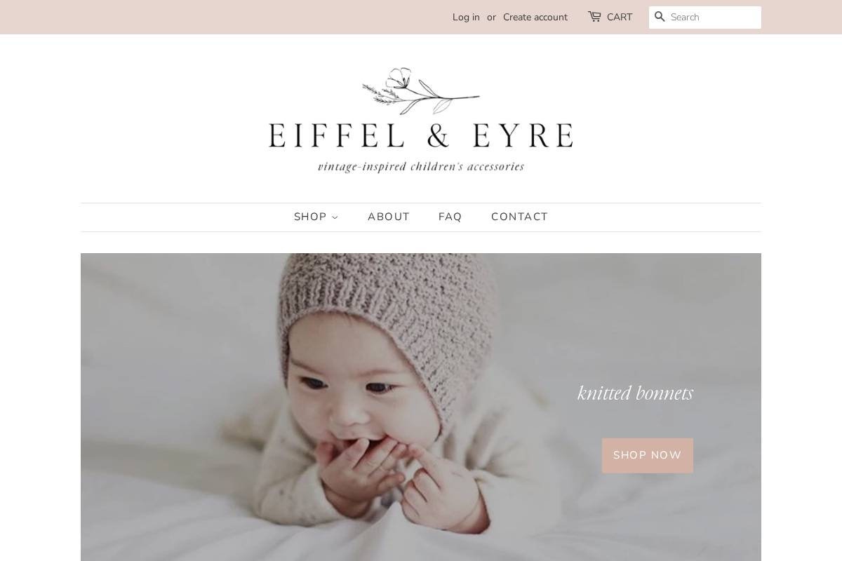 eiffelandeyre.com homepage screenshot