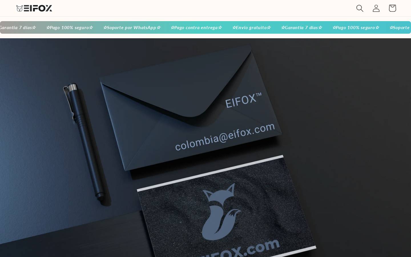 eifox.com homepage screenshot