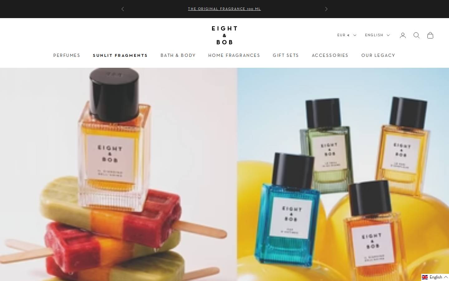 eightandbob.com homepage screenshot