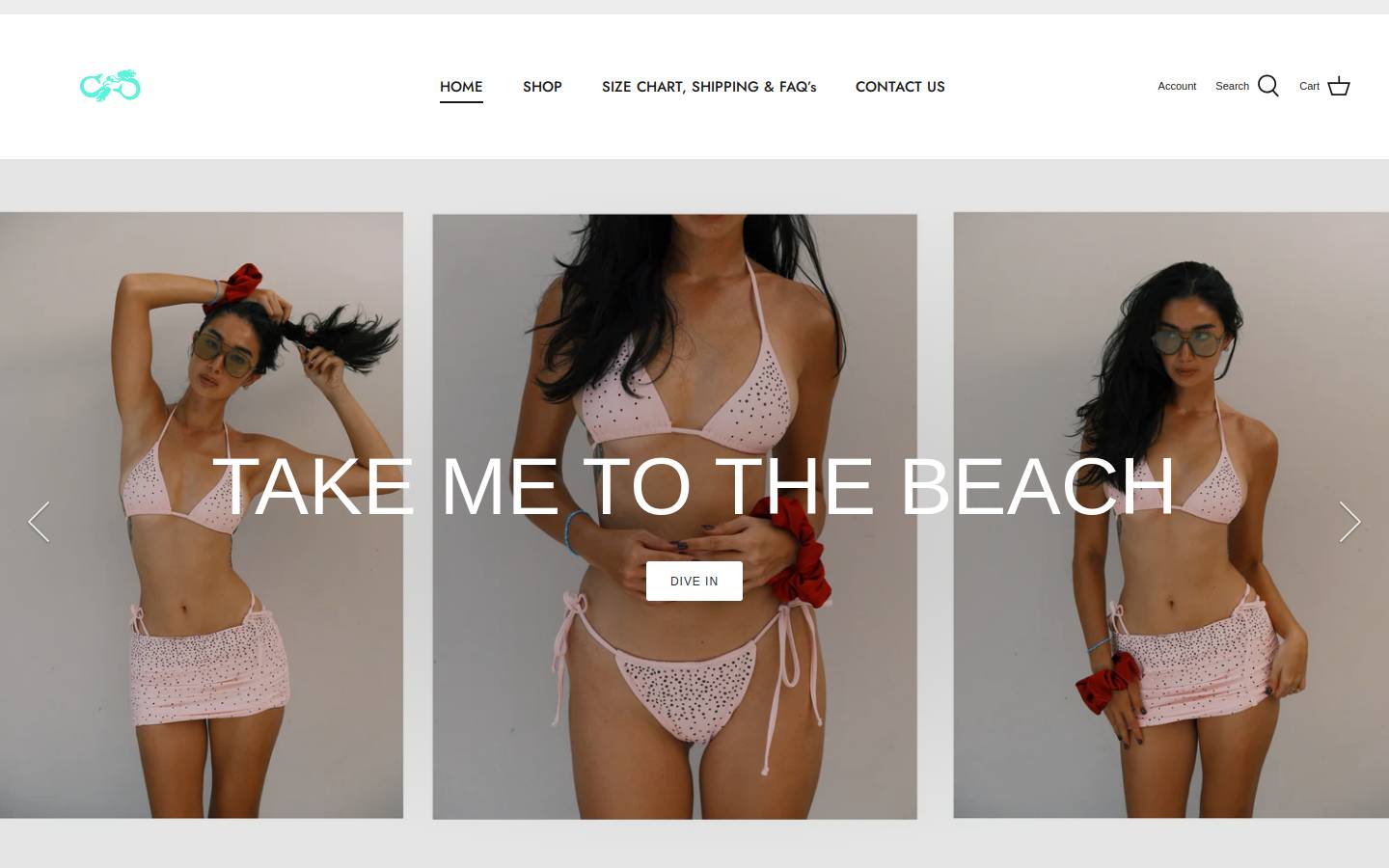 eighthmermaid.com homepage screenshot