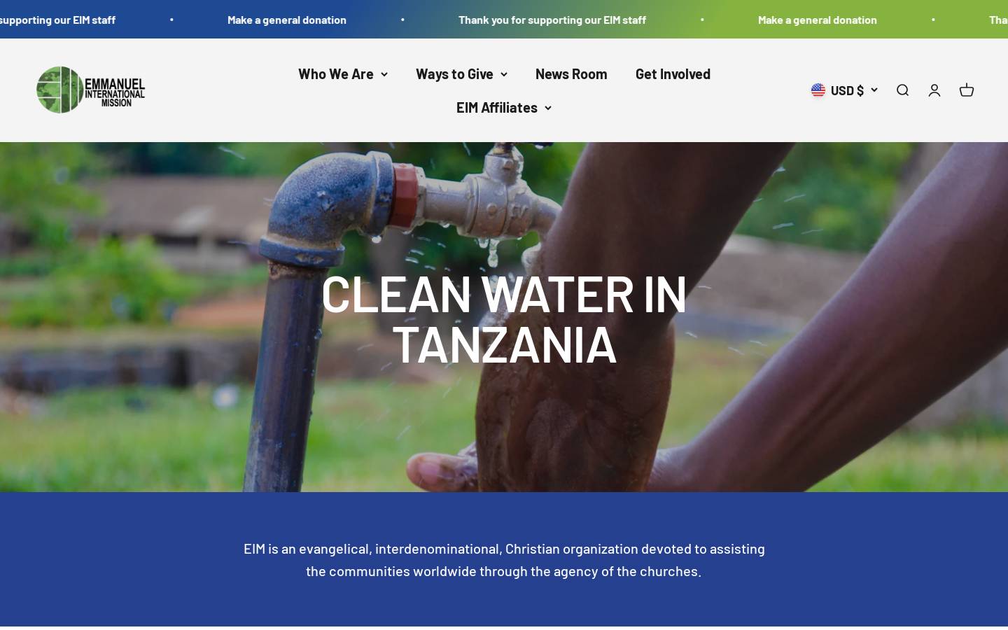 eim-us.org homepage screenshot