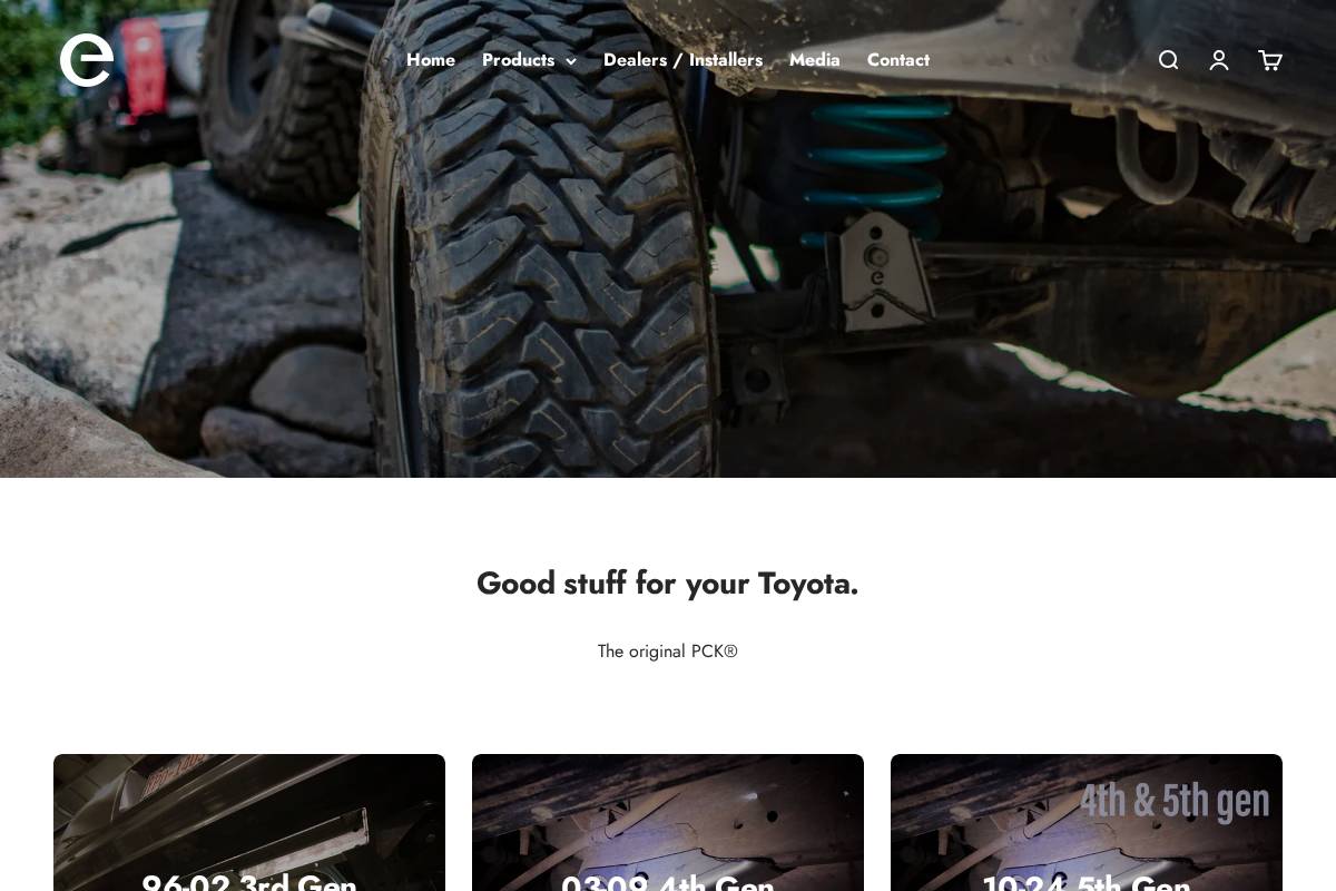 eimkeith homepage screenshot