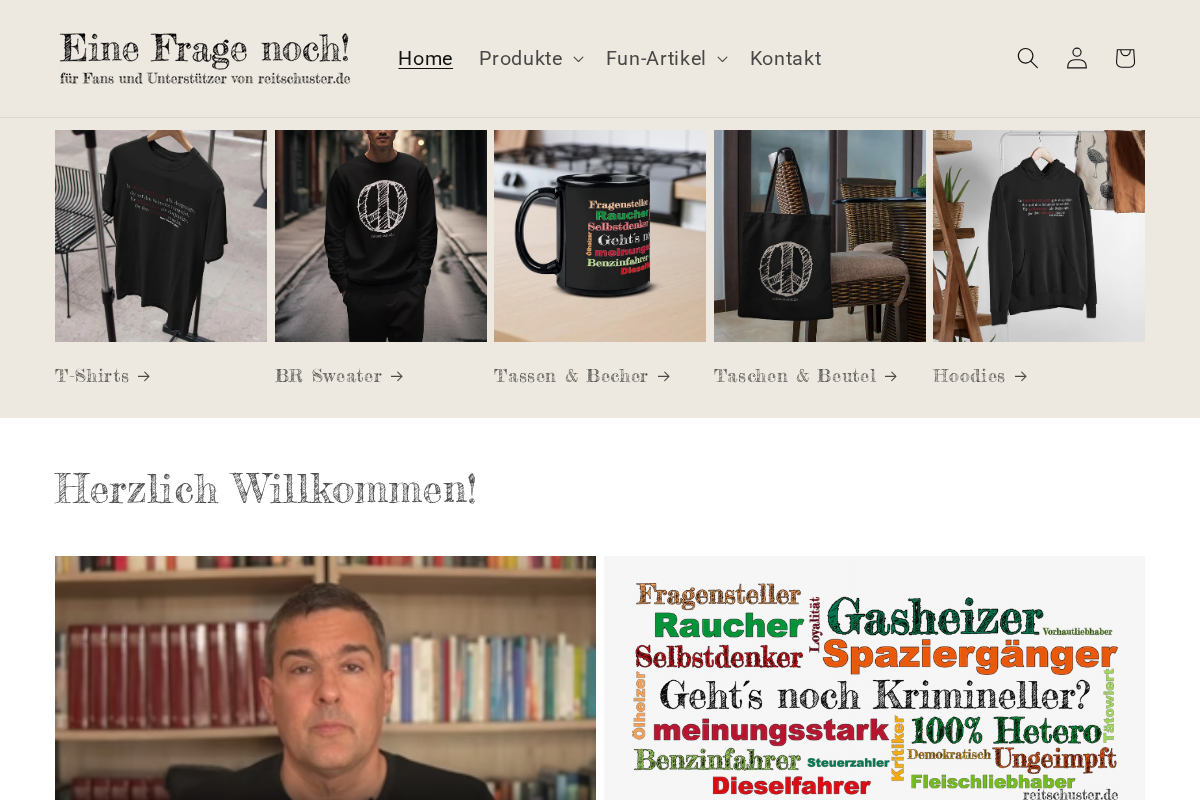 Eine-Frage-Noch homepage screenshot
