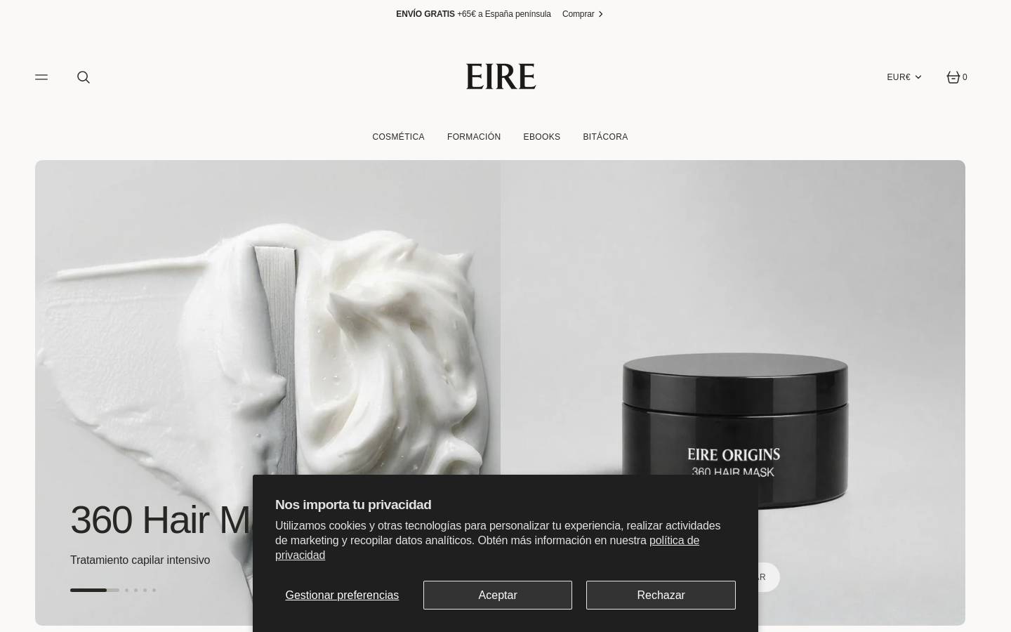 eireorigins.com homepage screenshot