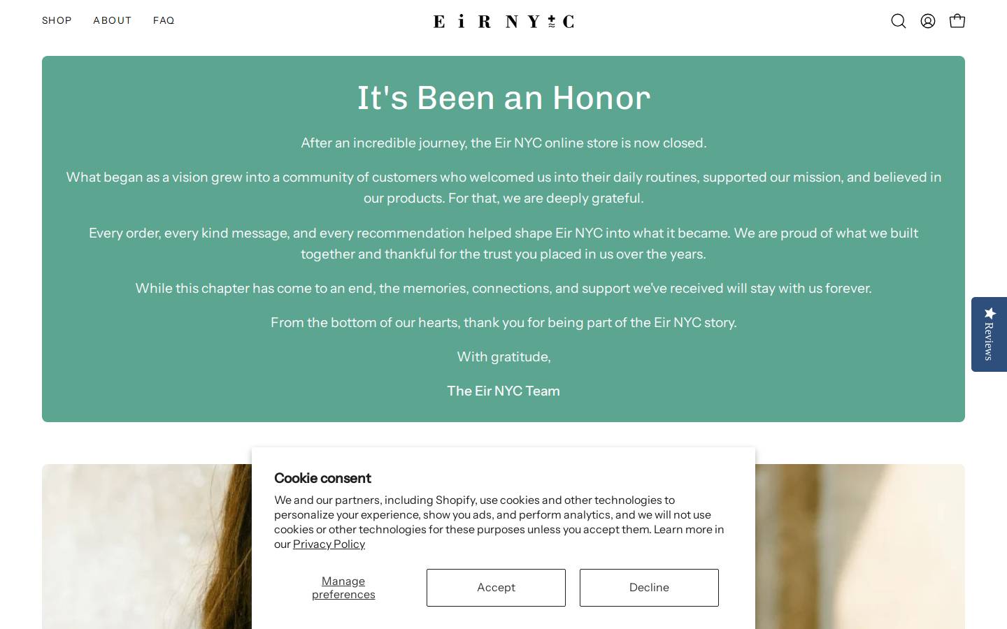 eirnyc.com homepage screenshot
