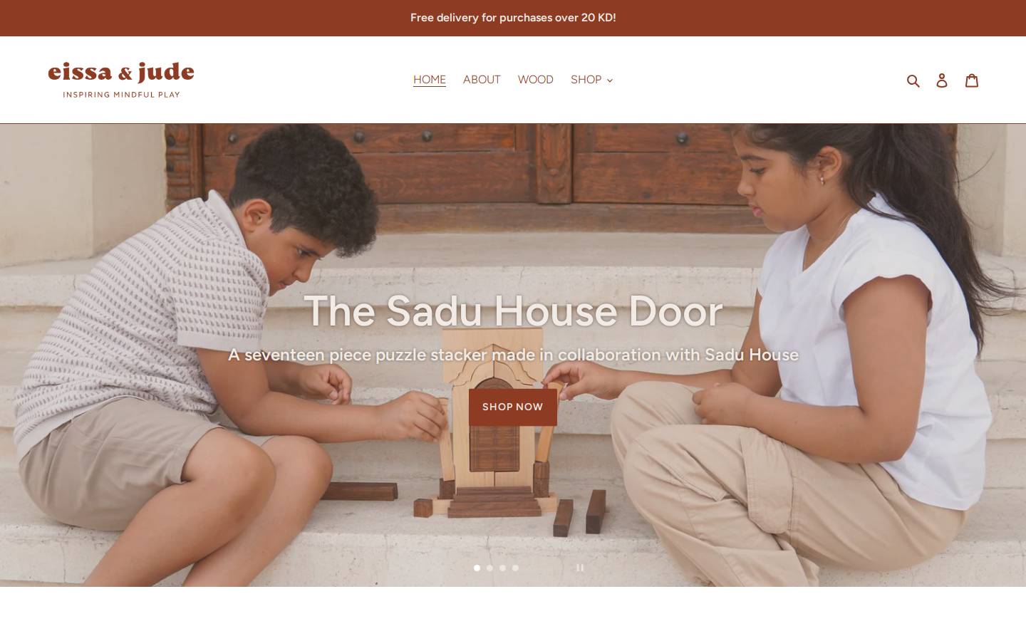 eissa-jude.com homepage screenshot