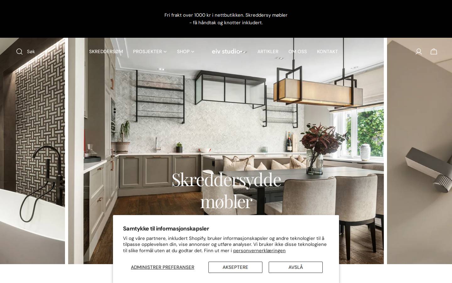 eivstudio.no homepage screenshot