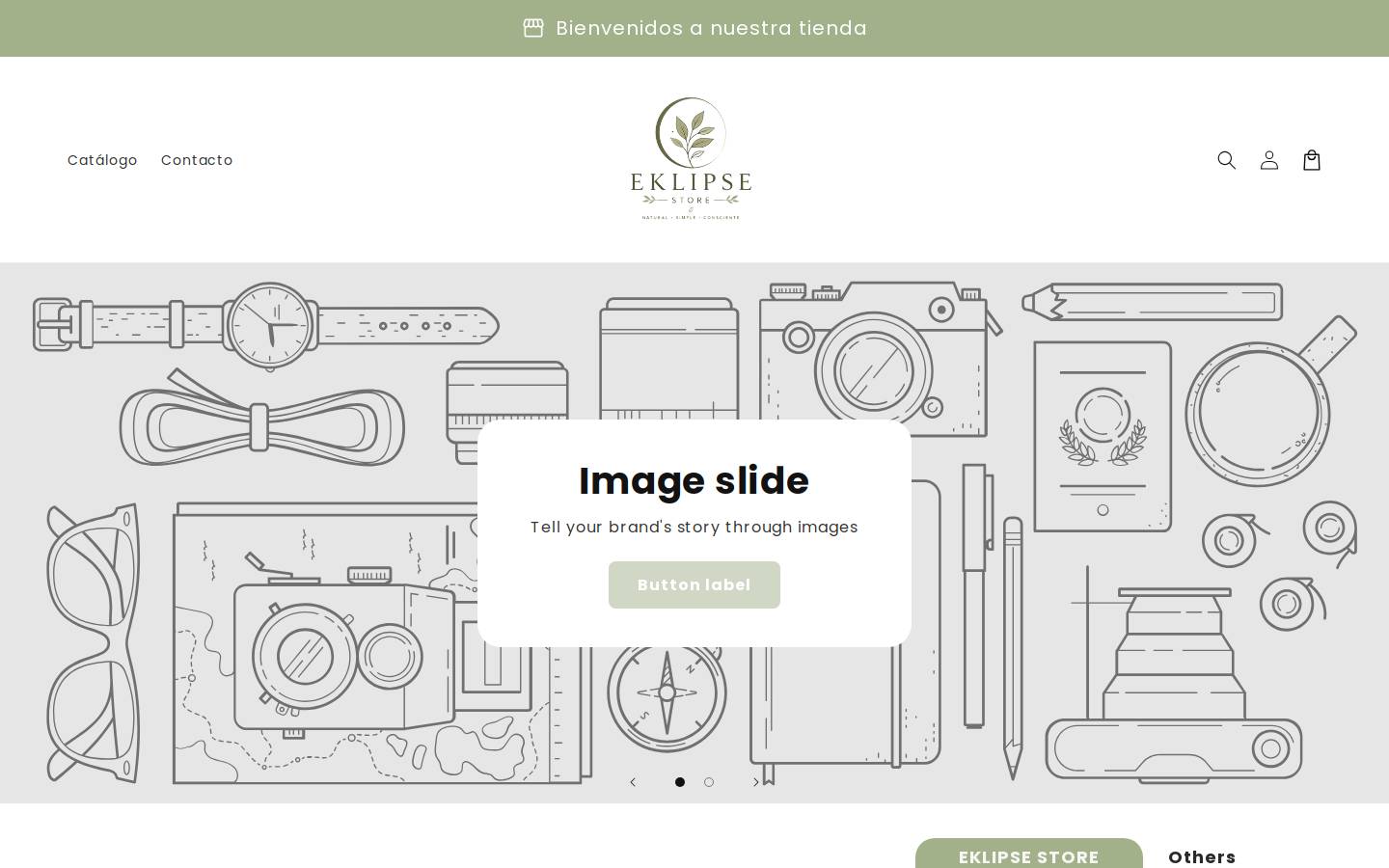 eklipse.store homepage screenshot