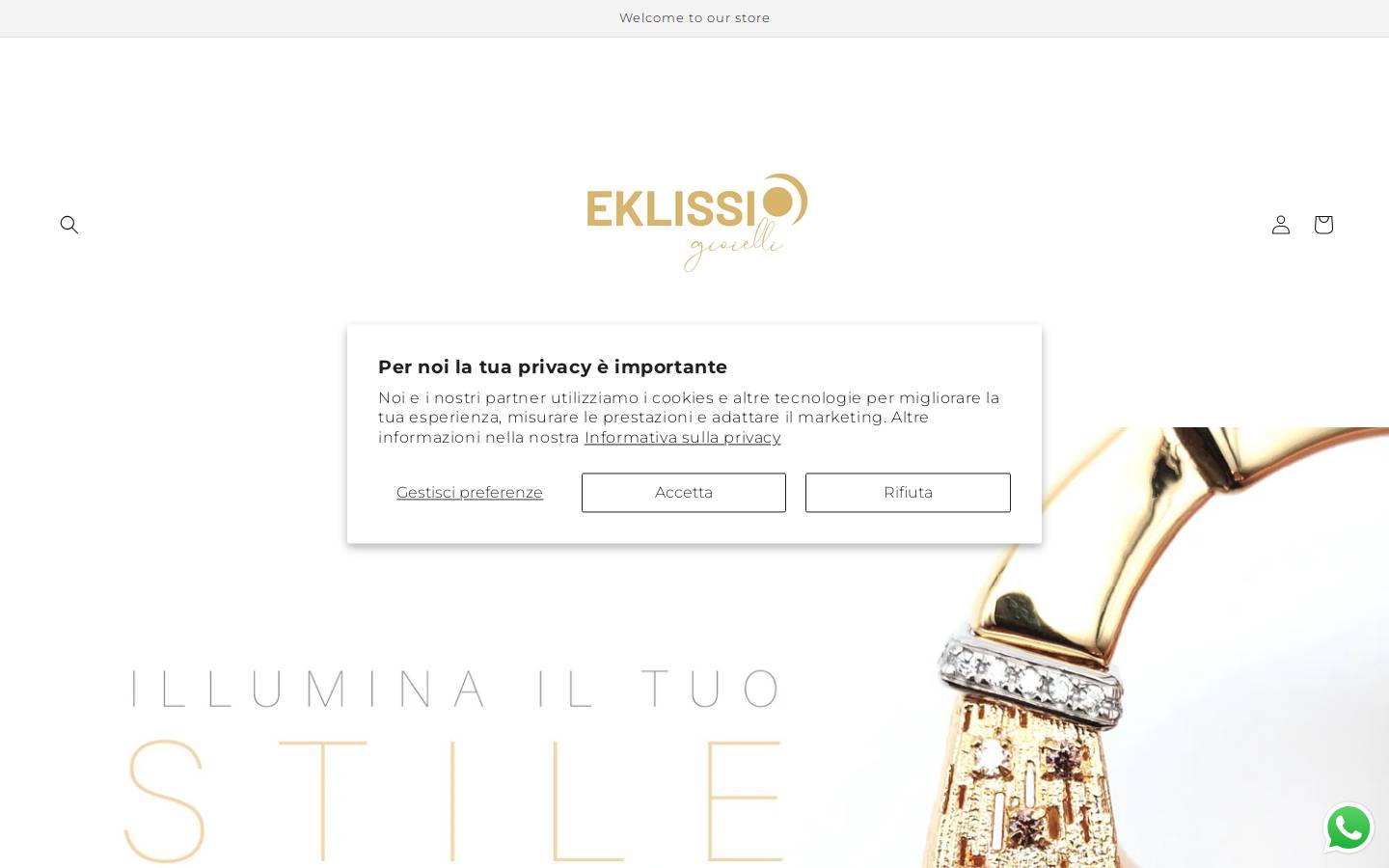 eklissigioielli.com homepage screenshot