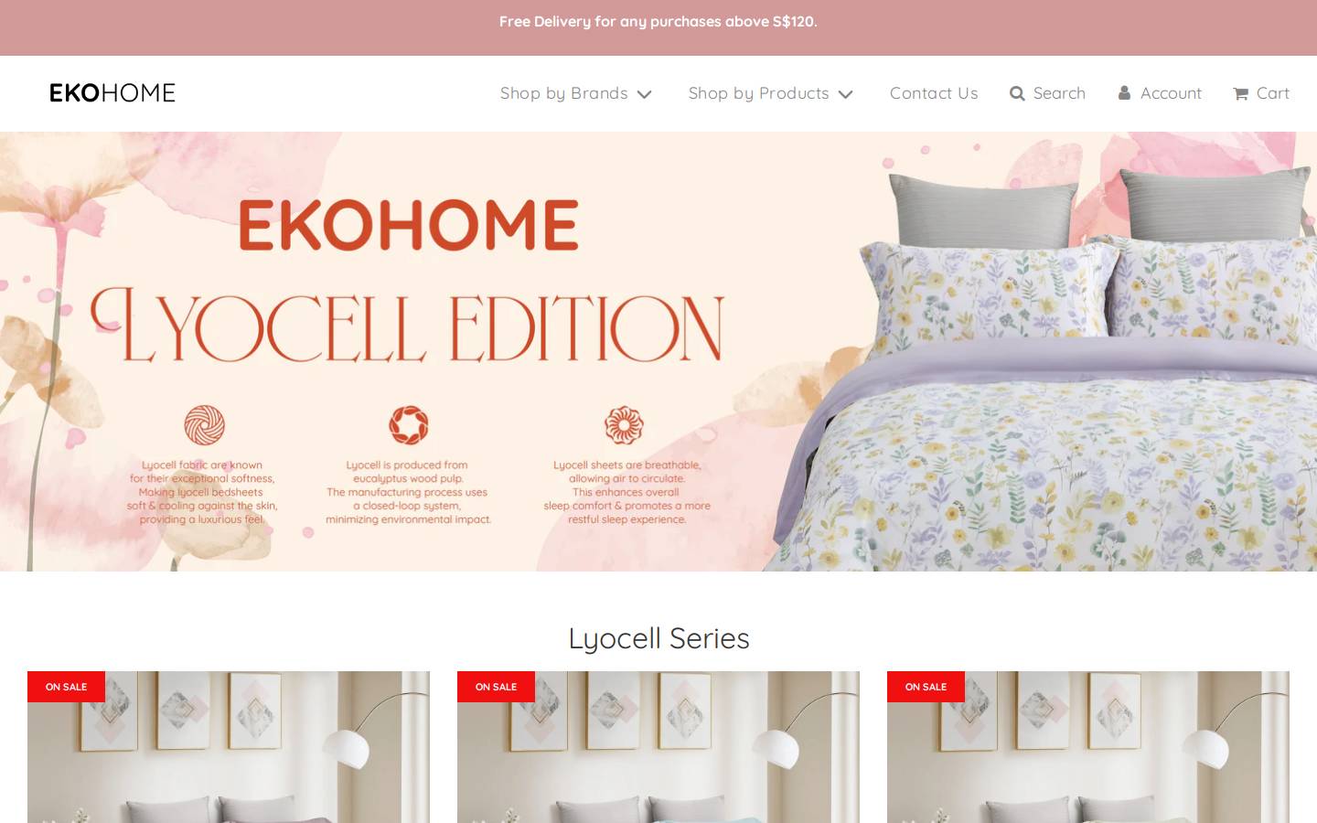 ekohome.com.sg homepage screenshot