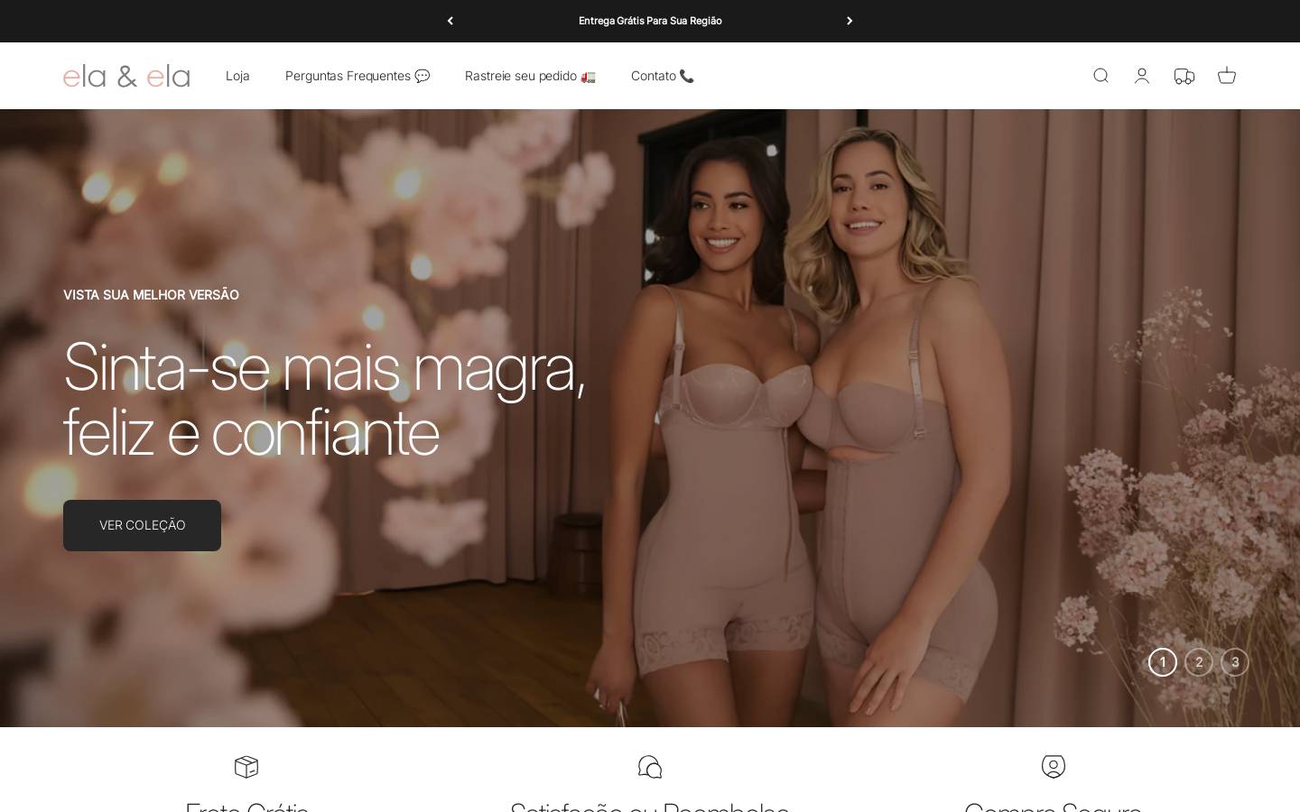 elaeela.com homepage screenshot