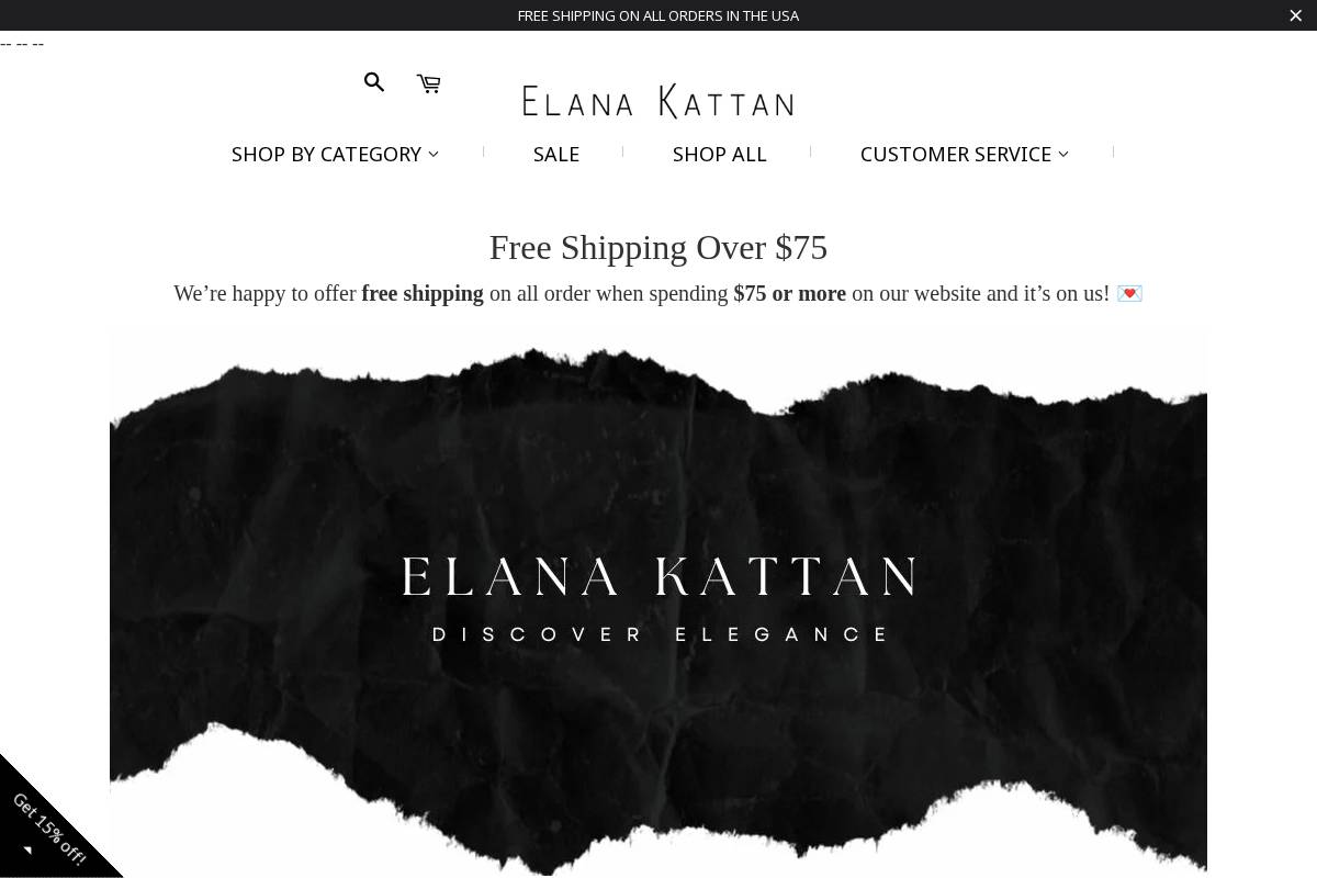 elanakattan.com homepage screenshot
