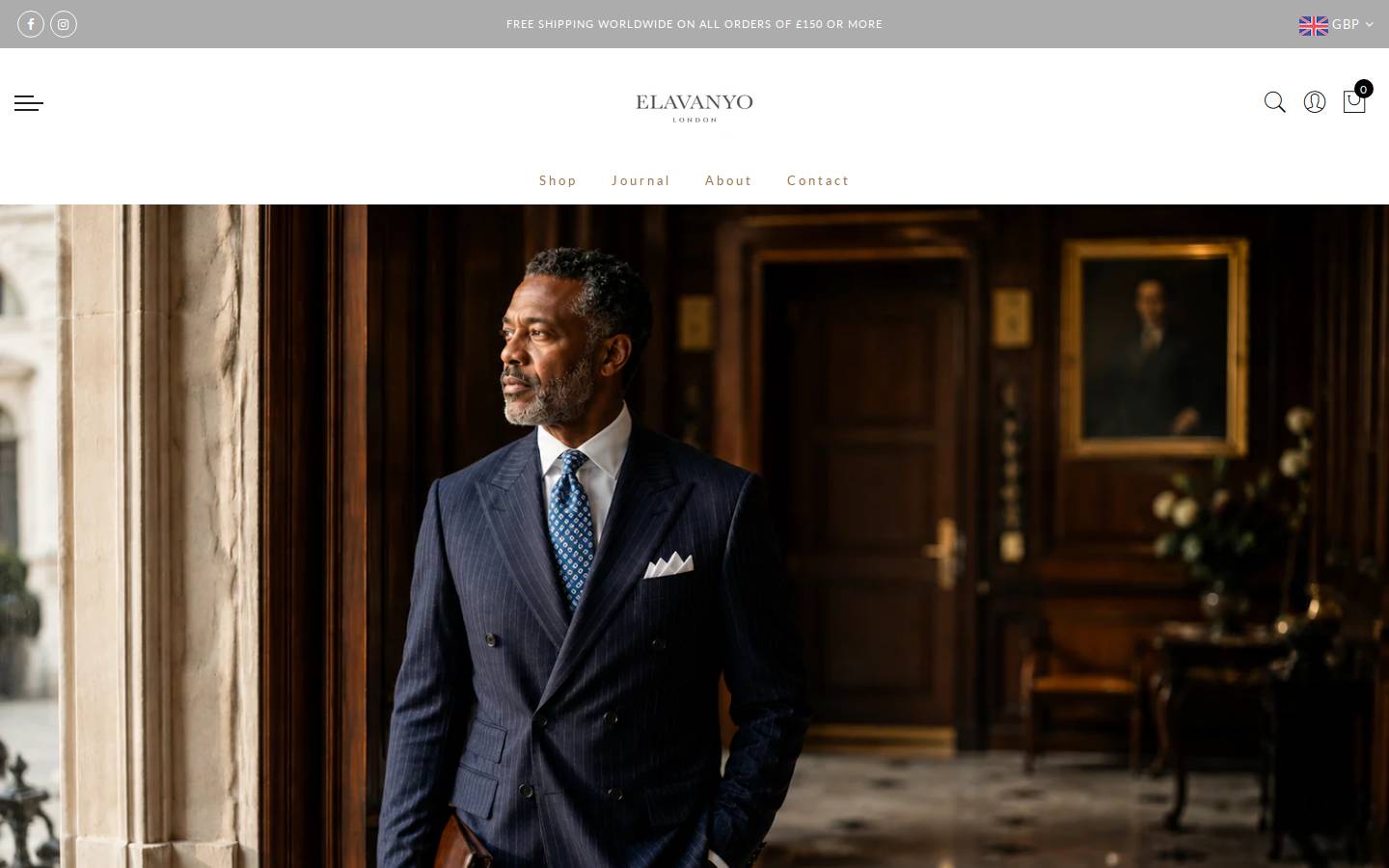 elavanyo.com homepage screenshot