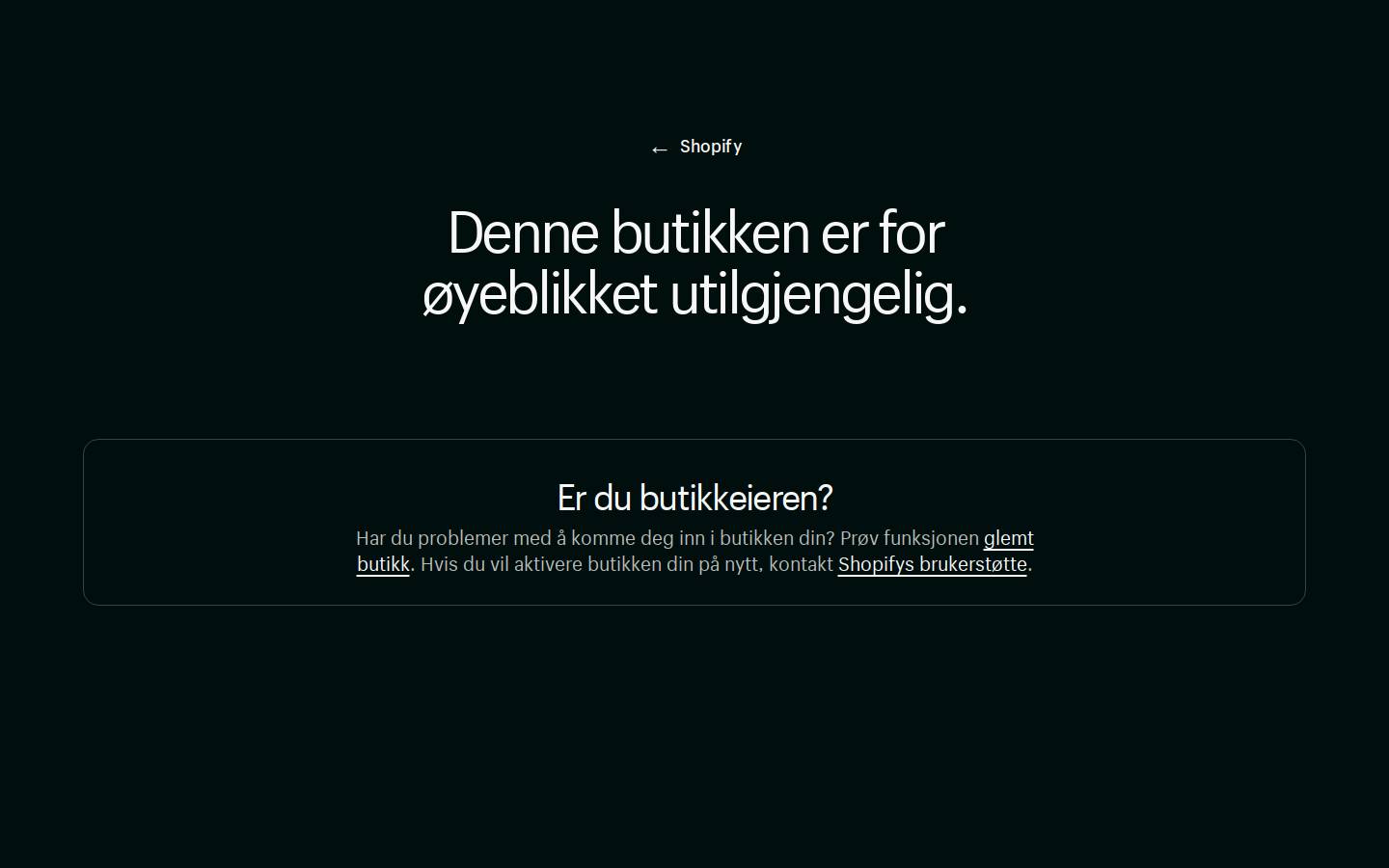 Elbutikk Ntek homepage screenshot